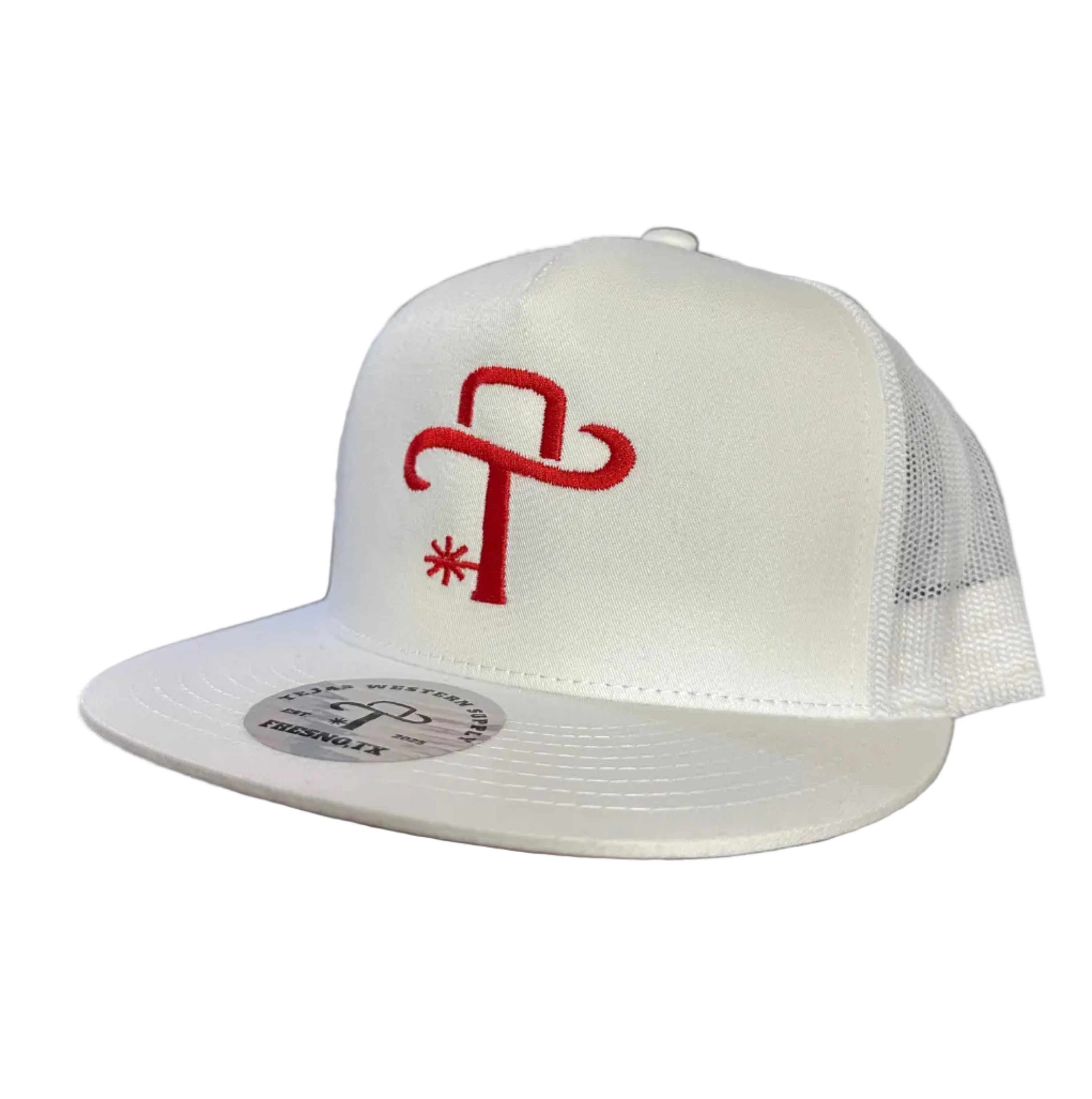 The "T" logo White cap