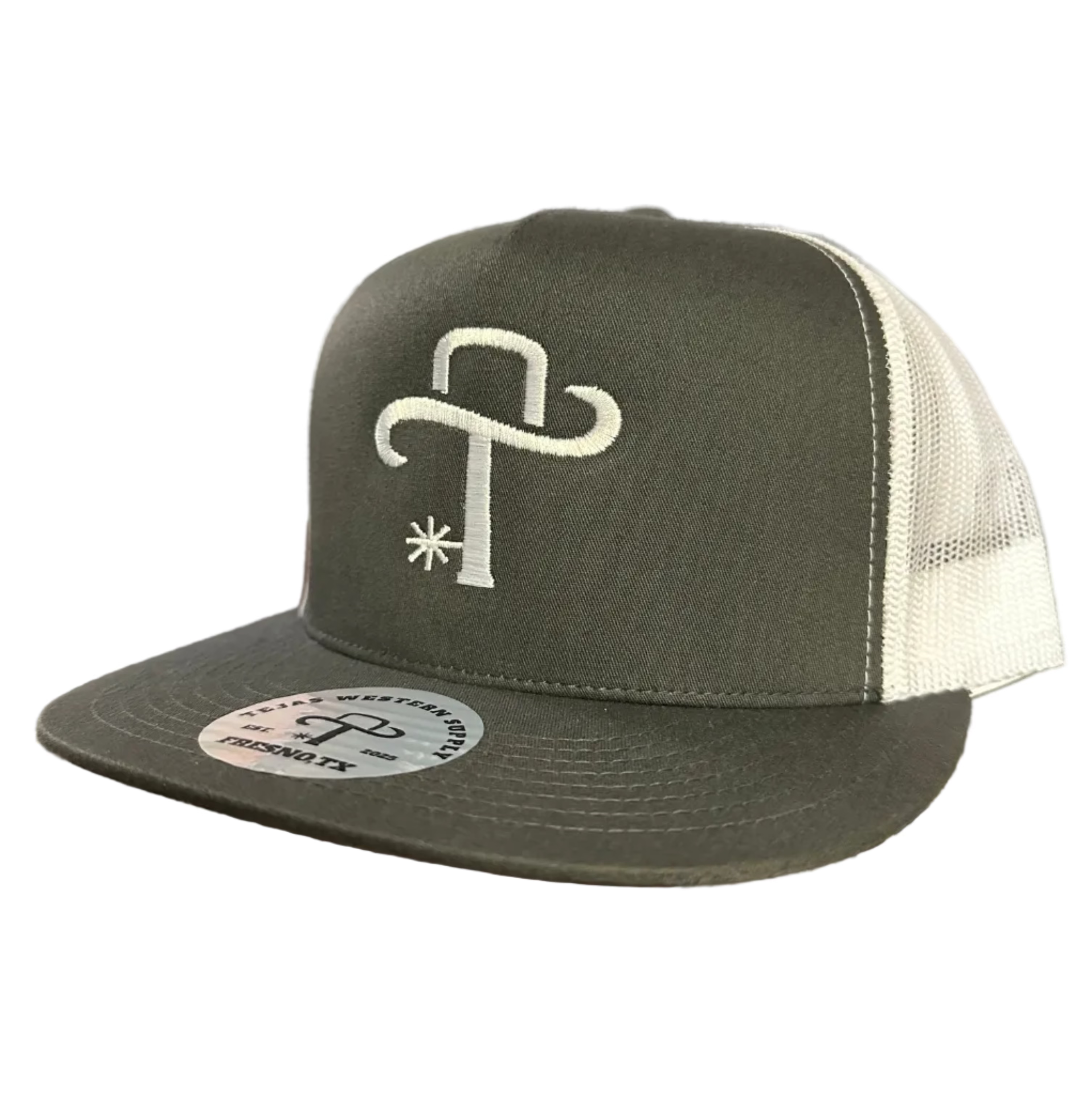 The "T" logo Charcoal/White Cap
