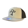 The "T" logo Silver/Black Cap